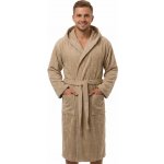 Pánský župan frote 1ZF3105 světle hnědá – Zboží Dáma