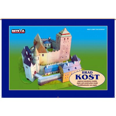 Betexa zásilková služba Hrad Kost vystřihovánky – Zboží Dáma