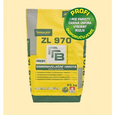 BRALEP rychletuhnoucí cementová stěrka BRALEP ZL 970, bal. 25 kg – Sleviste.cz
