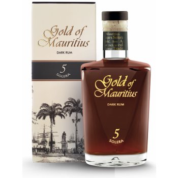 Gold of Mauritius Solera 5y 40% 0,7 l (karton)