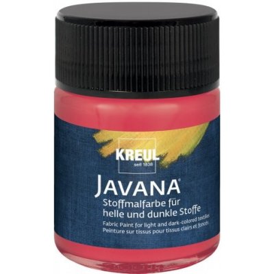 Barva na světlý a tmavý textil Javana 50 ml třešňová – Zbozi.Blesk.cz