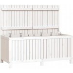 zahrada-XL box bílý 147 x 68 x 64 cm masivní borové dřevo – Zbozi.Blesk.cz