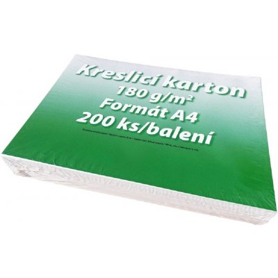 Vikpap - kreslící karton A4, 180 g/m2, 200 listů – Zbozi.Blesk.cz