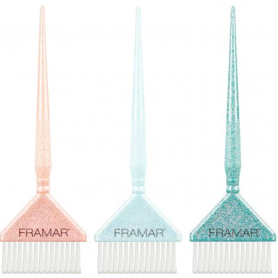 Framar Set třpytivých Big Daddy štětců Cookie Cutter 3 ks – Zboží Dáma