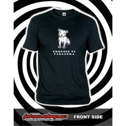 Teknoshop Cute Dog tekno tričko s potiskem pánské černé