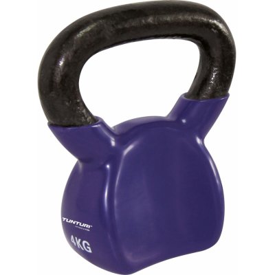 Tunturi Vinyl Kettlebell 4 kg – Zboží Dáma