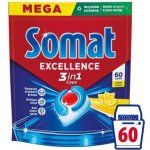 Somat Excellence 3v1 Lemon kapsle do myčky 60 ks – Zbozi.Blesk.cz