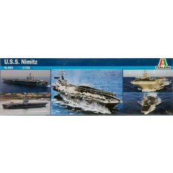 Italeri Model Kit loď 0503 U.S.S. NIMITZ CVN68 1:720