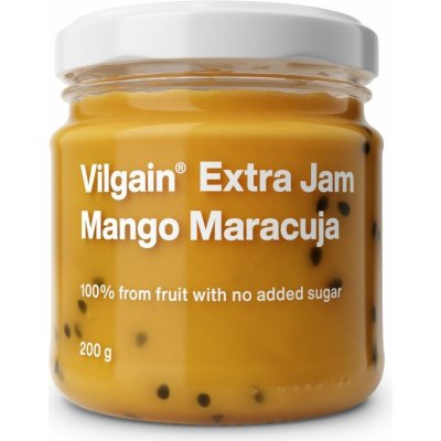 Vilgain Extra Fruit Spread mango a maracuja bez přidaného cukru 200 g – Sleviste.cz