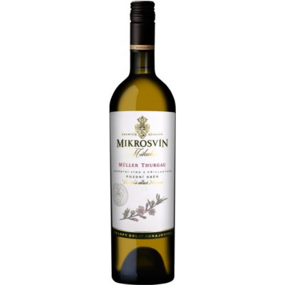 Mikrosvín Mikulov Muller Thurgau Pozdní sběr 0,75l 12% (holá láhev) – Hledejceny.cz