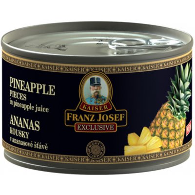 Franz Josef Kaiser Ananas kousky v ananasové šťávě 240 ml – Zboží Mobilmania