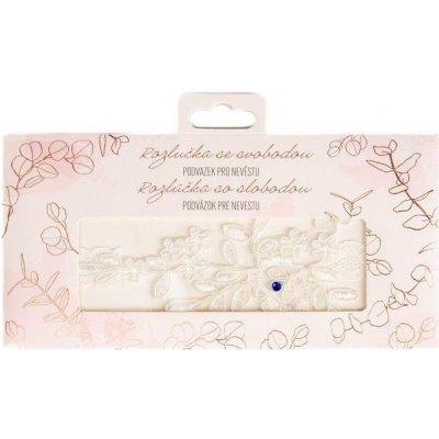 ALBI Podvazek pro nevěstu - velikost L, bílá – Hledejceny.cz