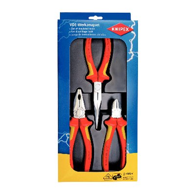 Elektro sada s nářadím 3 ks KNIPEX 00 20 12 – Zboží Mobilmania