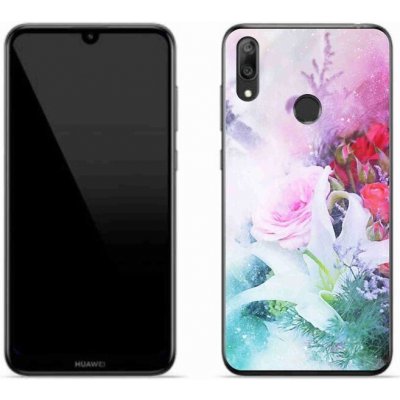 Pouzdro mmCase Gelové Huawei Y7 (2019) - květiny 4 – Zboží Mobilmania