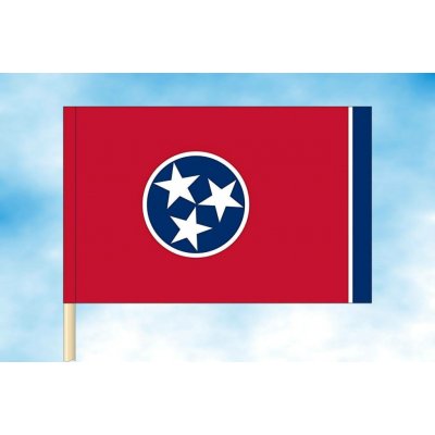 LIBEA, s.r.o. Tennessee vlajka Rozměr: 60×90 cm, Uchycení: Návlek na žerď – Hledejceny.cz