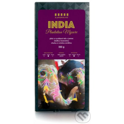 Cafepoint India Plantation Mysore 19 zrnková 250 g – Hledejceny.cz