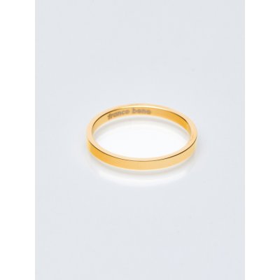Franco Bene Hladký prsten úzký pozlacený 341 – Hledejceny.cz