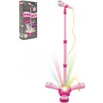 Mikrofon karaoke růžový na baterie – Zboží Dáma