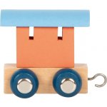 small foot Polární písmenkový vagónek oranžový – Zboží Dáma