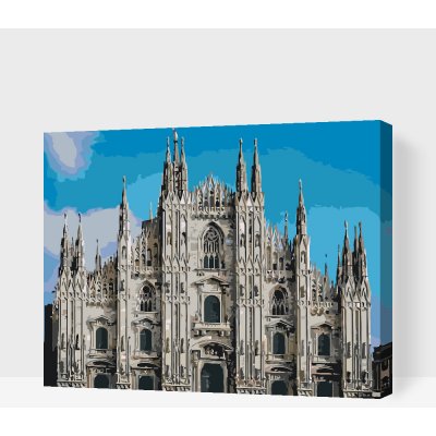 Vymalujsisam.cz Malování podle čísel Katedrála Duomo di Milano