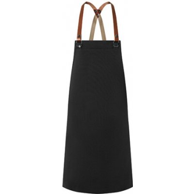 Karlowsky Gastro zástěra s laclem KY054 Black 70x85cm – Hledejceny.cz
