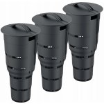 Prosperplast 1 komorový 11 l černý – Zboží Mobilmania