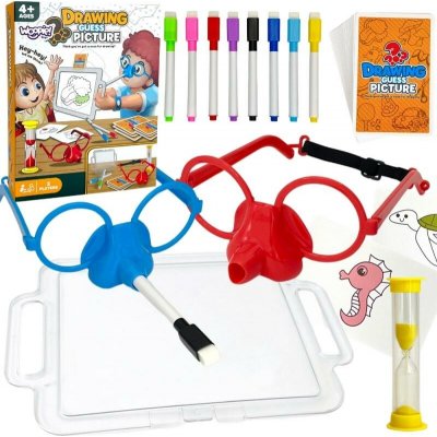 Woopie hra Narysuj a uhodni obrázek kreslení nosem – Zboží Živě