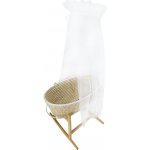 EKO -Baldachýn nad postýlku průhledný White 150x300 cm – Zboží Dáma