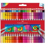 Faber-Castell oboustranné dětské fixy 40 ks 151140 – Zboží Dáma