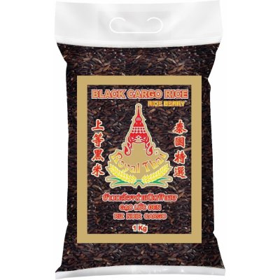 Royal Thai Černá rýže Black Cargo Rice Rice Berry 1 kg – Zbozi.Blesk.cz