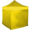 Zahradní stan a altán Expodum Nůžkový stan 2x2m ocelový Žlutá 4 boční plachty