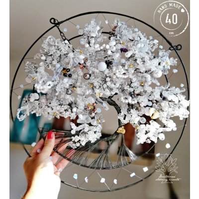 Drátované stromy života Drátovaný strom - Obraz mé duše 40cm – Zboží Dáma