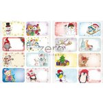 MFP samolepky na dárky vánoční 16ks dětské 1240860 – Zboží Dáma