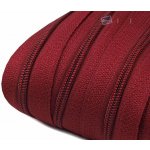 Zip spirálový vínový, metráž – Sleviste.cz