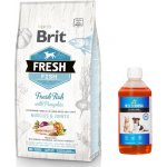 Brit Fresh Fish with Pumpkin Adult Large Muscles & Joints 12 kg – Zboží Dáma