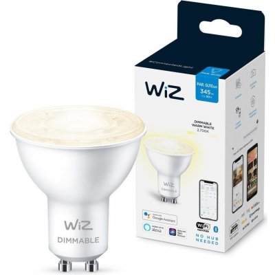 WiZ LED Stmívatelná žárovka PAR16 GU10/4,7W/230V 2700K CRI 90 Wi-Fi WiZ WI0009 – Zbozi.Blesk.cz