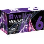 Wellion Medfine Plus jehly 31Gx6 mm 100 ks – Zbozi.Blesk.cz