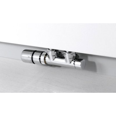 TWIN připojovací sada ventilů termostatická pro středové připojení, levé, chrom (CP3012) – Zbozi.Blesk.cz