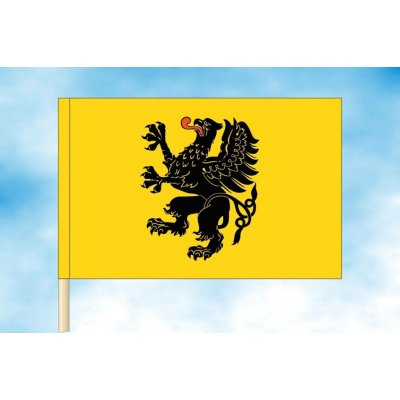 LIBEA, s.r.o. Pomořské vojvodství vlajka Rozměr: 150×225 cm, Uchycení: Návlek na žerď – Hledejceny.cz