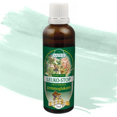 Naděje Leukostop s beta glukanem bylinná tinktura 50 ml – Hledejceny.cz