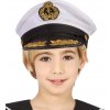 Dětský karnevalový kostým kapitánská čepice