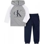Calvin Klein tepláková souprava pro chlapečka Tonny šedá – Zboží Dáma