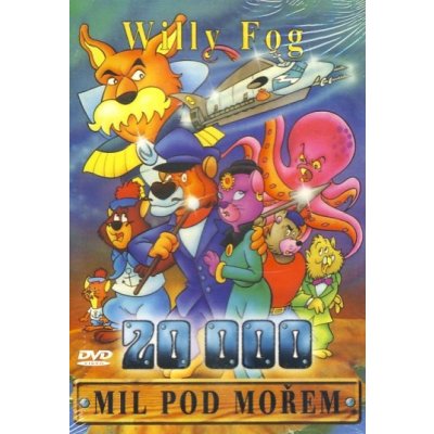 Willy Fog 20 000 Mil Pod Mořem DVD – Zboží Mobilmania