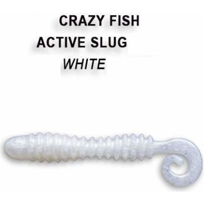 Crazy Fish Active slug 7,1 cm 59 White 8 ks – Hledejceny.cz