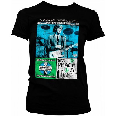 John Lennon tričko Toronto Peace Festival Girly dámské – Sleviste.cz