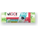 Vigo BIO sáčky s uchy 60 l 17 µm 10ks Bio kompostovatelné – Zboží Mobilmania