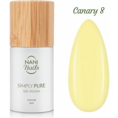 NANI gel lak Simply Pure Canary 5 ml – Zboží Dáma