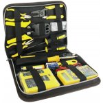 W-star Sada nářadí pro síťaře WS5013, 15 ks, tester RJ45 voltmetr pájka kleště RJ45 RJ12 – Zboží Dáma