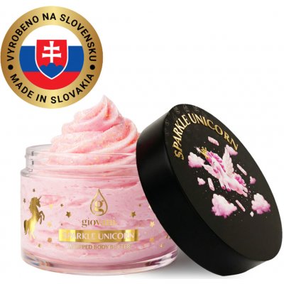 Giovani šlehané tělové máslo SPARKLE UNICORN 150 ml – Zboží Dáma