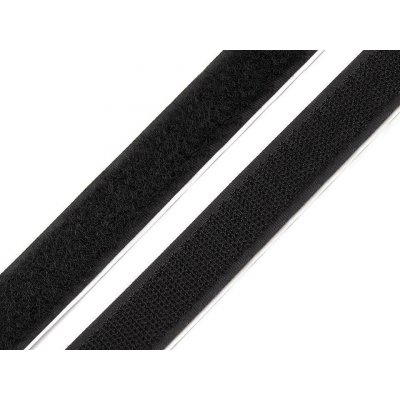 Suchý zip háček + plyš samolepicí šíře 20 mm - 25m Varianta: černá, Balení: 25 m – Hledejceny.cz